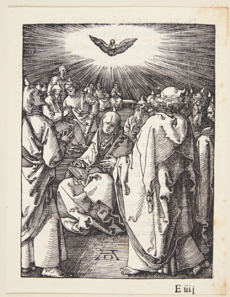 Albrecht Dürer, Helligånden viser sig på pinsedag