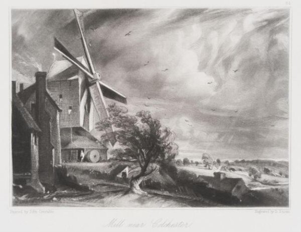 Constable, John RA, Mill near Colchester
