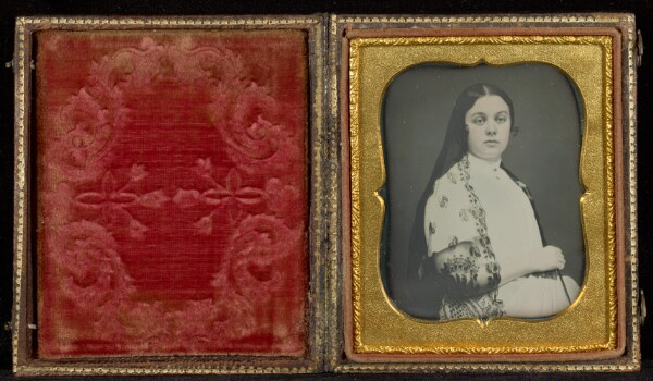 Unknown, [Portrait of a Young Woman]
