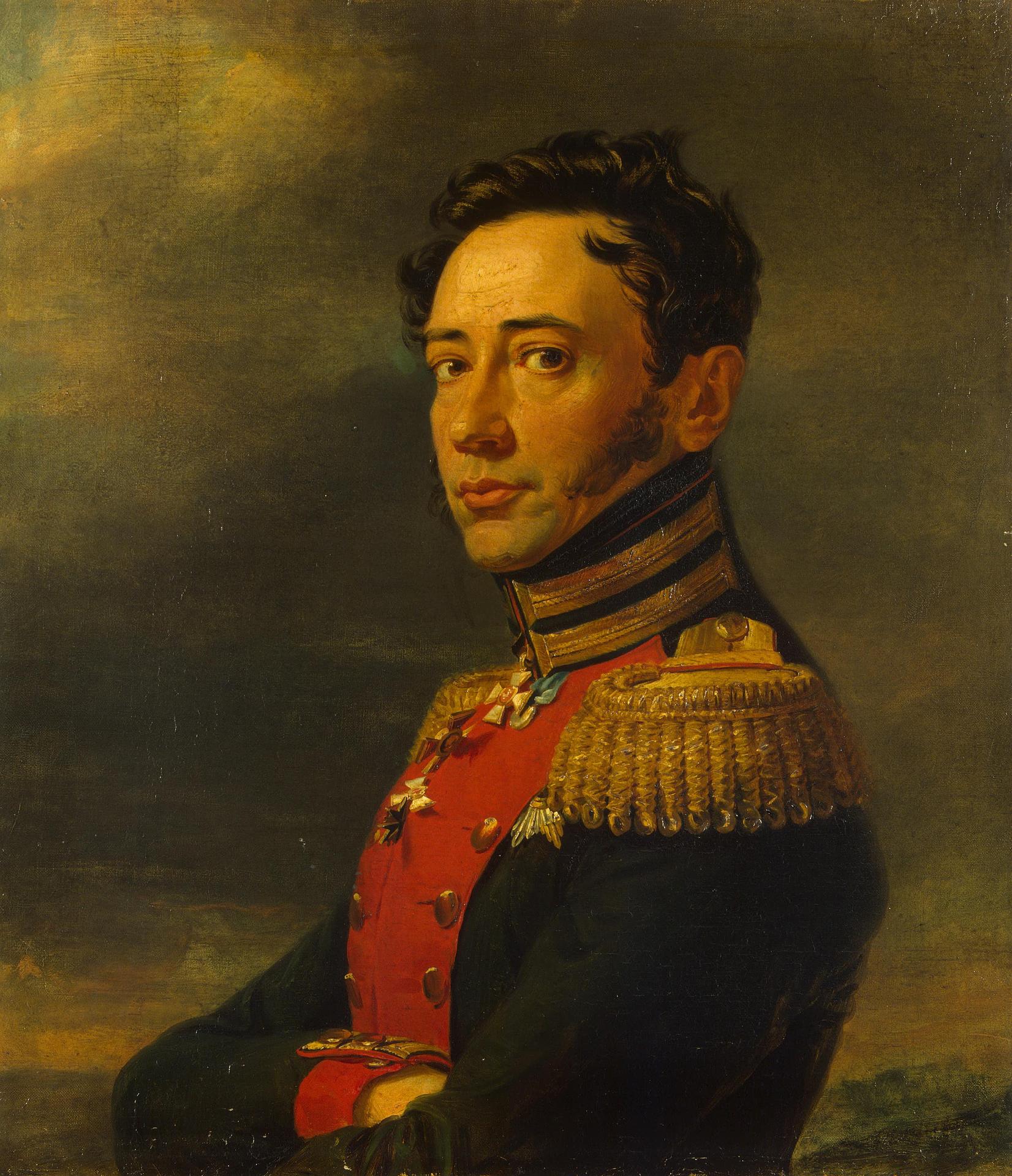 George Dawe, Portrait of Pyotr F. Zheltukhin (1777-1829) (replica of the 1823 portrait)