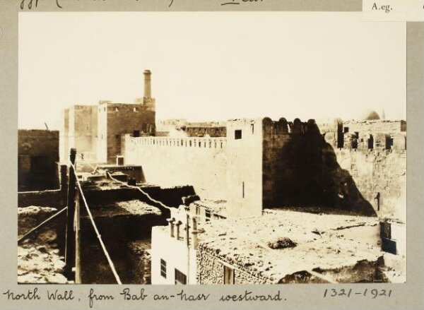 K.A.C. Creswell, North Wall and Bab al-Nasr, Cairo