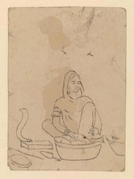 Unknown, One of sixty-three paintings depicting occupations, festivals and ships.