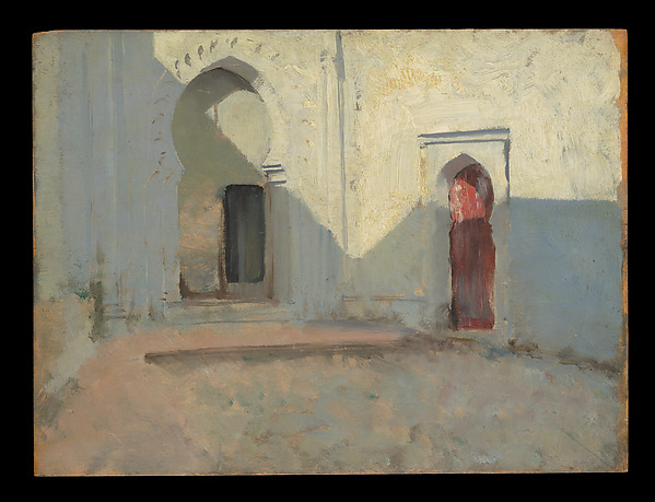 John Singer Sargent, Courtyard, Tétouan, Morocco