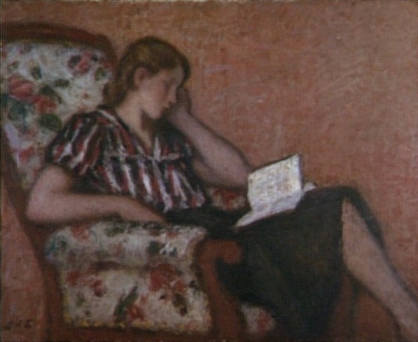Georges d' Espagnat, La liseuse