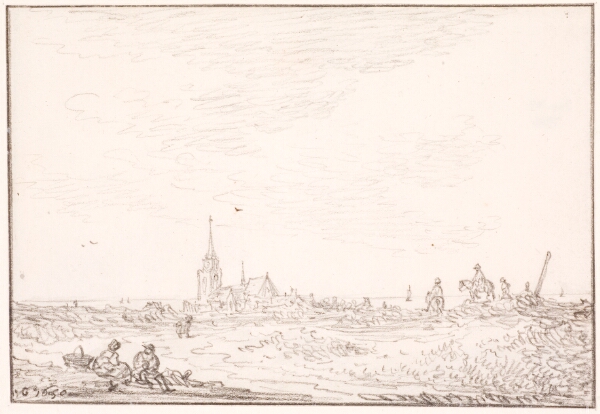 Jan Josefsz van Goyen, Stranden ved Scheveningen