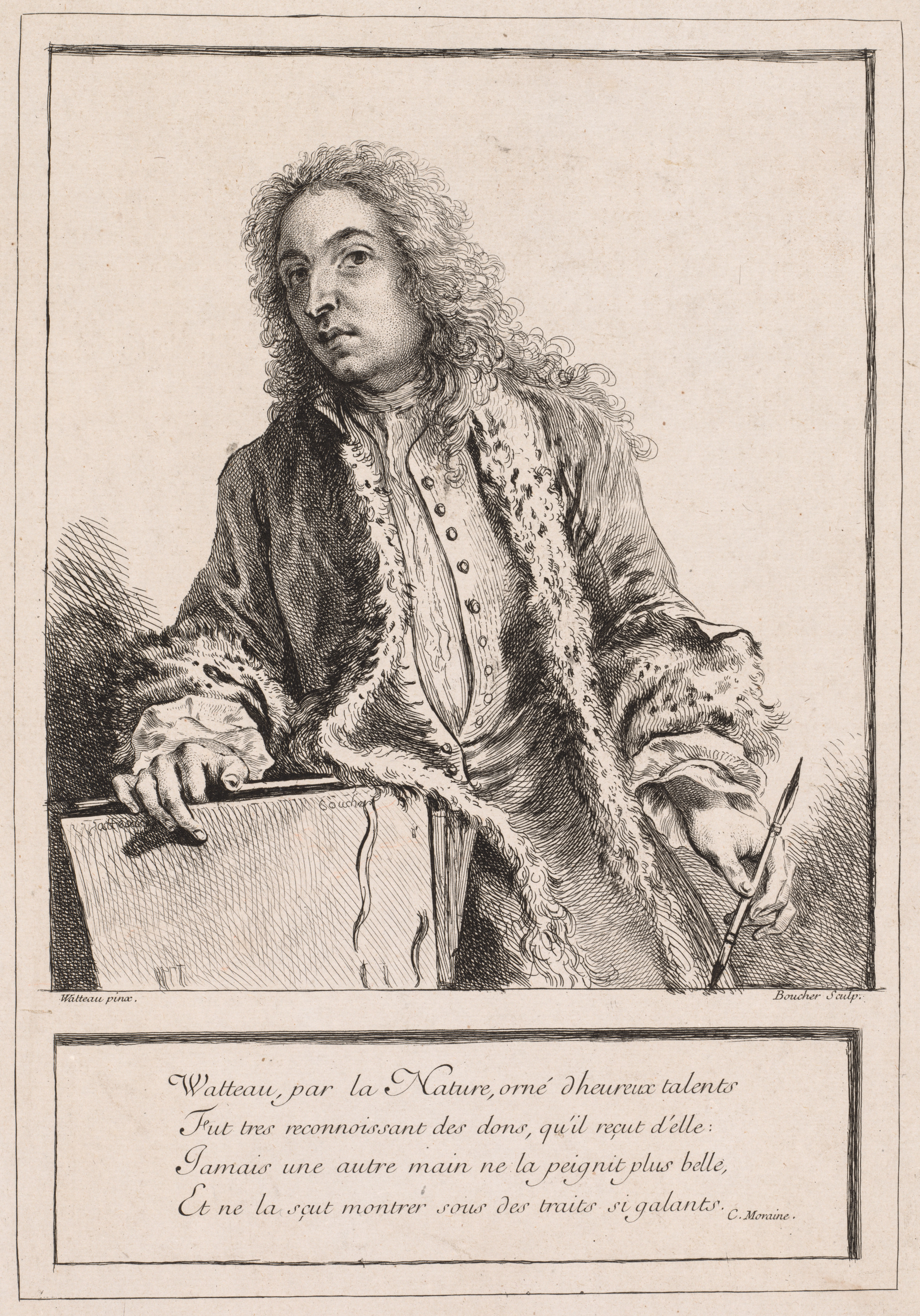 François Boucher, Antoine Watteau