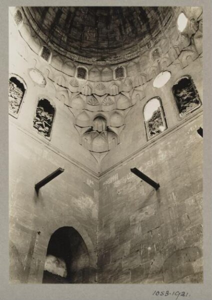 K.A.C. Creswell, Pendentive of dome at the mausoleum of Mamluk Amir Barsbay al-Bajasi, Cairo