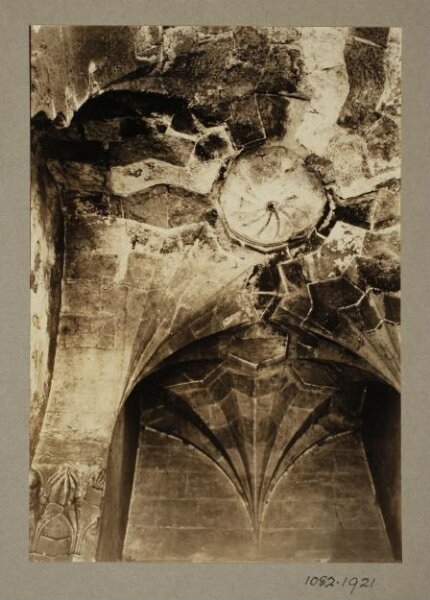 K.A.C. Creswell, Vaulting of entrance in the wikala of Mamluk Sultan al-Ashraf Qaytbay, Cairo