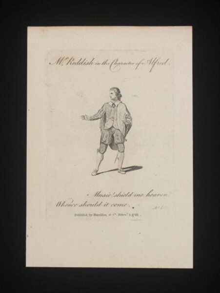 unknown, Mr Reddish in the character of Alfred