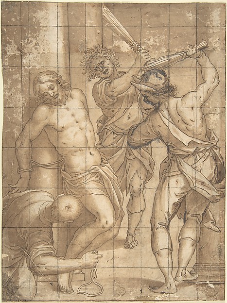 Anonymous, Italian, 16th century, Scourging of Christ