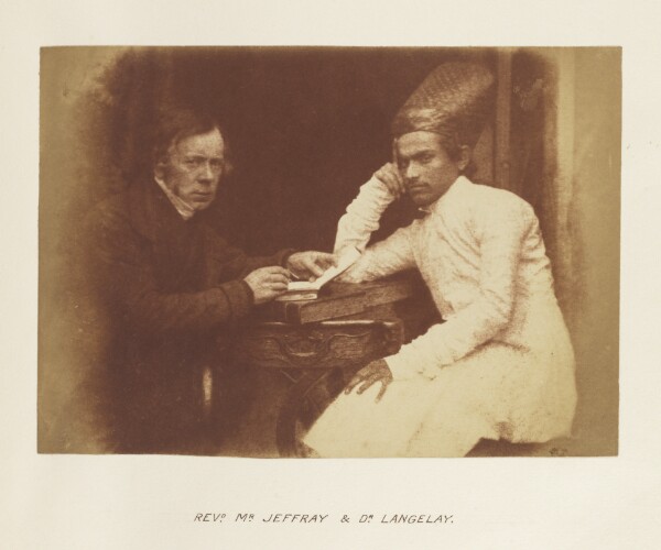 Hill & Adamson, [Reverend Mr. Jaffray and Dhanjiobai Nauroji]