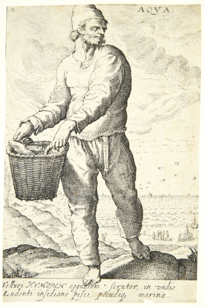 Hendrick Goltzius, Vand (Aqua)