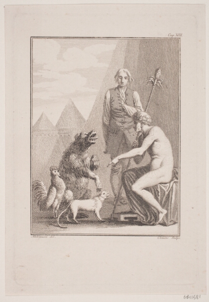 J.F. Clemens, Qvamas kejser modtager gesandter