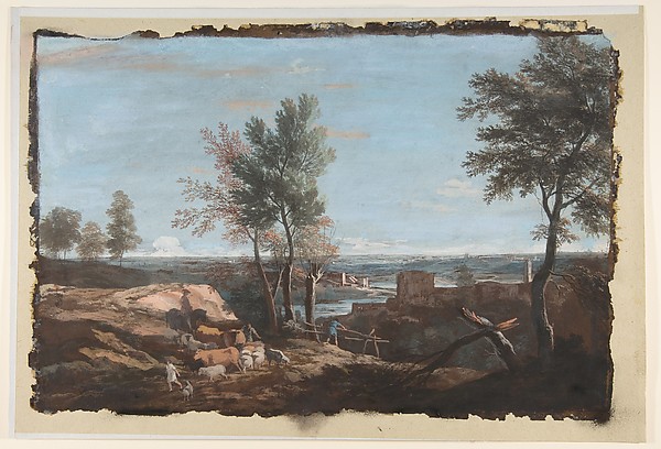 Marco Ricci, Extensive Pastoral Landscape