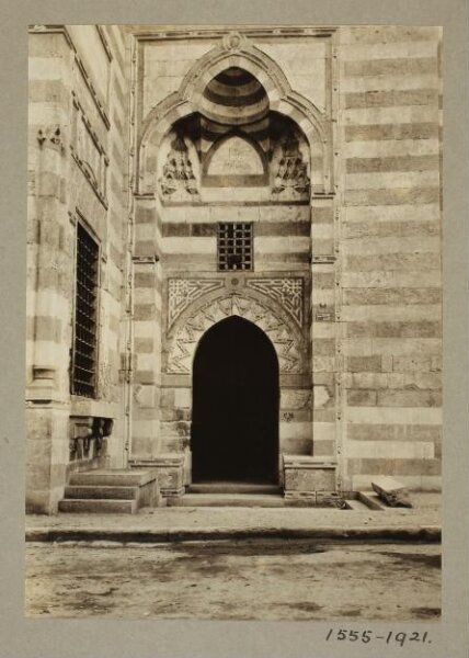 K.A.C. Creswell, Entrance of the funerary madrasa of Mamluk Amir Khayrbak, Cairo