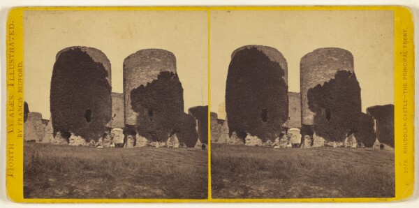 Francis Bedford, Rhuddlan Castle - The Principal Front. [North Wales]