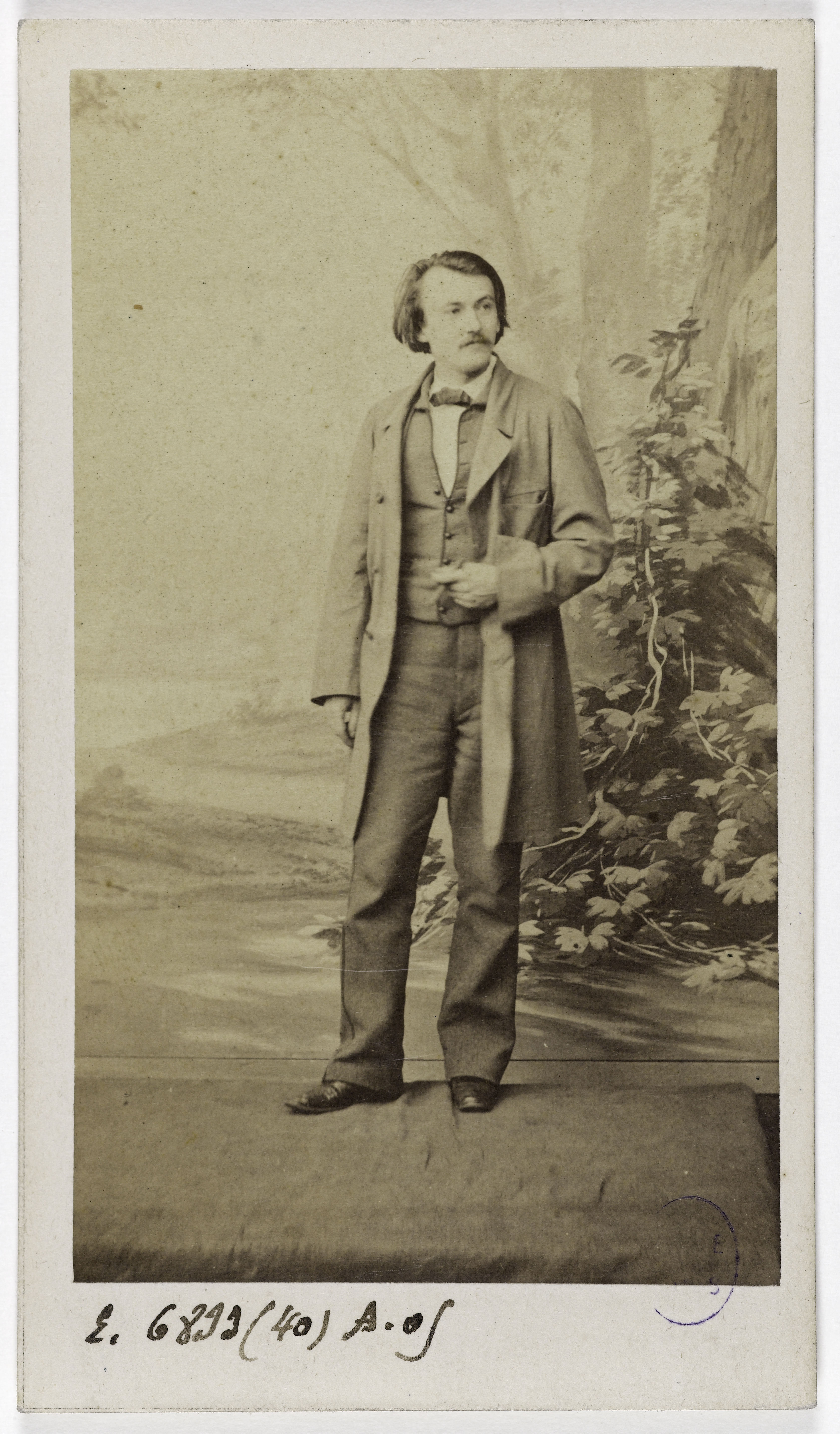 Pierre Petit & Trinquart, Portrait de Gustave Doré (1833-1883), (dessinateur, peintre)