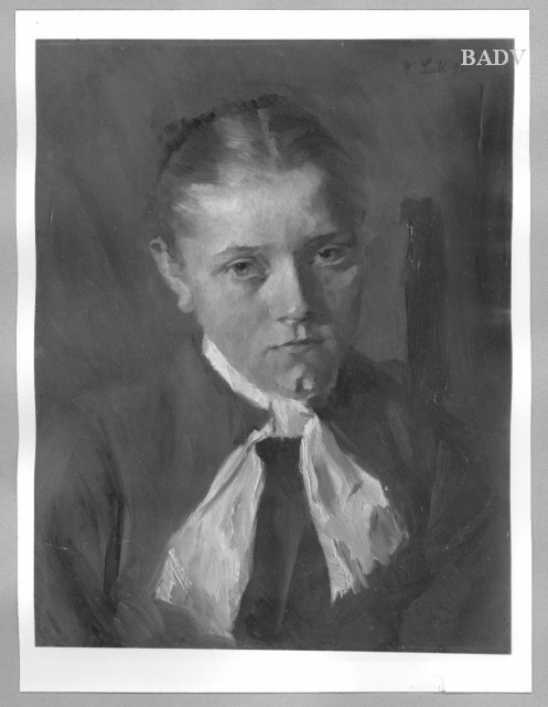 Wilhelm Leibl, Head of peasant girl