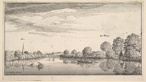 Wenceslaus Hollar, View Near Albury
