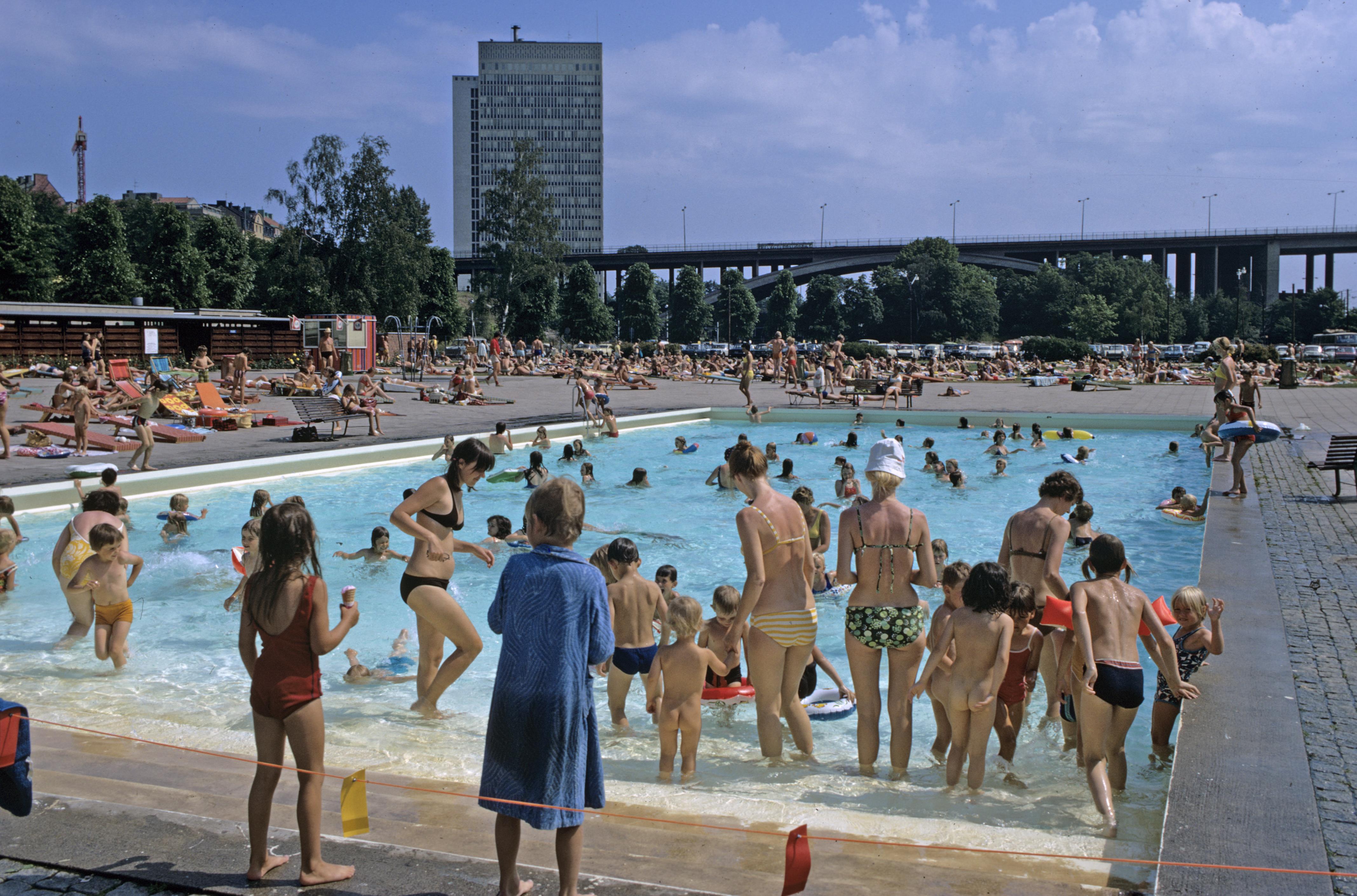 Pål-Nils Nilsson, Eriksdalsbadet, Södermalm