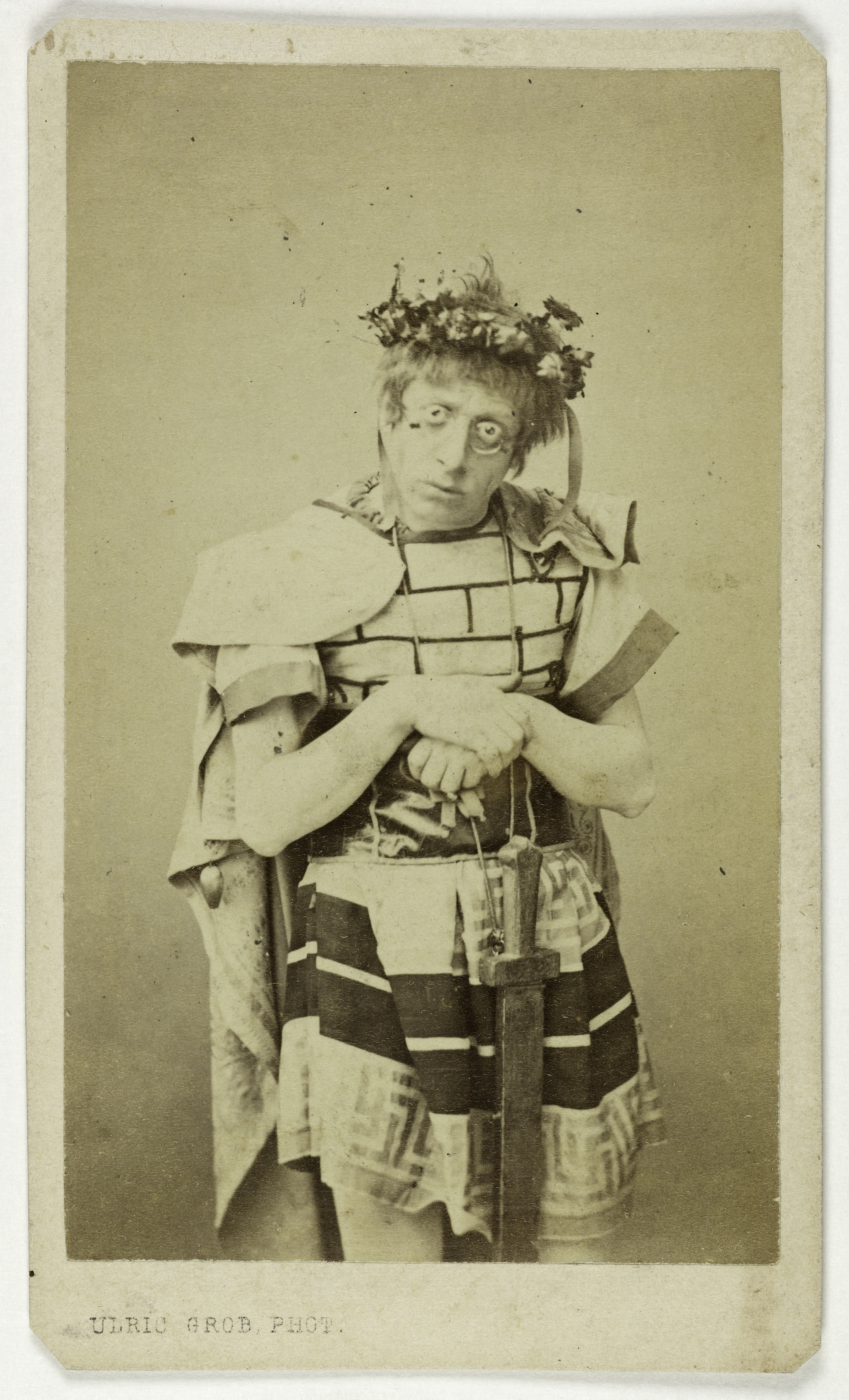 Ulric Grob, Portrait de Ed. Hamburger, acteur