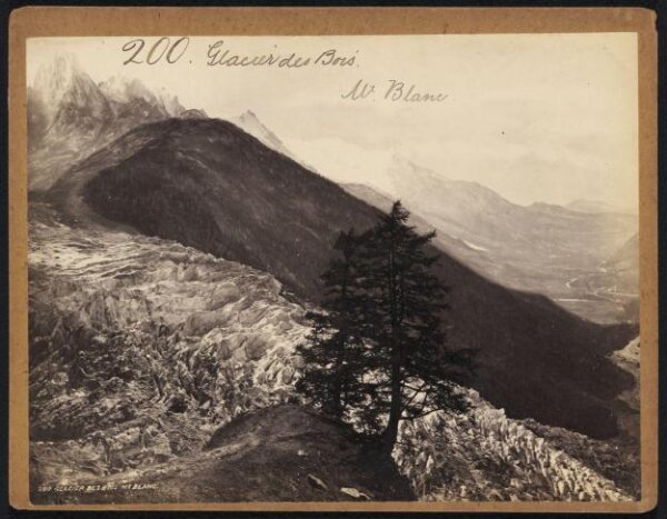 Francis Frith, Glacier des Bois.  Mt. Blanc