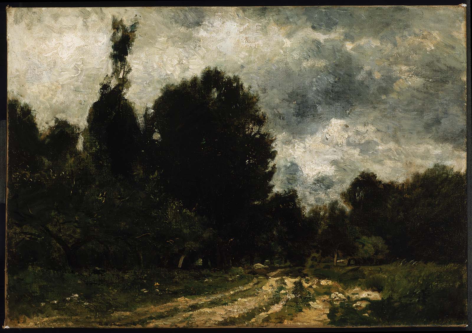 Charles-François Daubigny, Road through the Forest