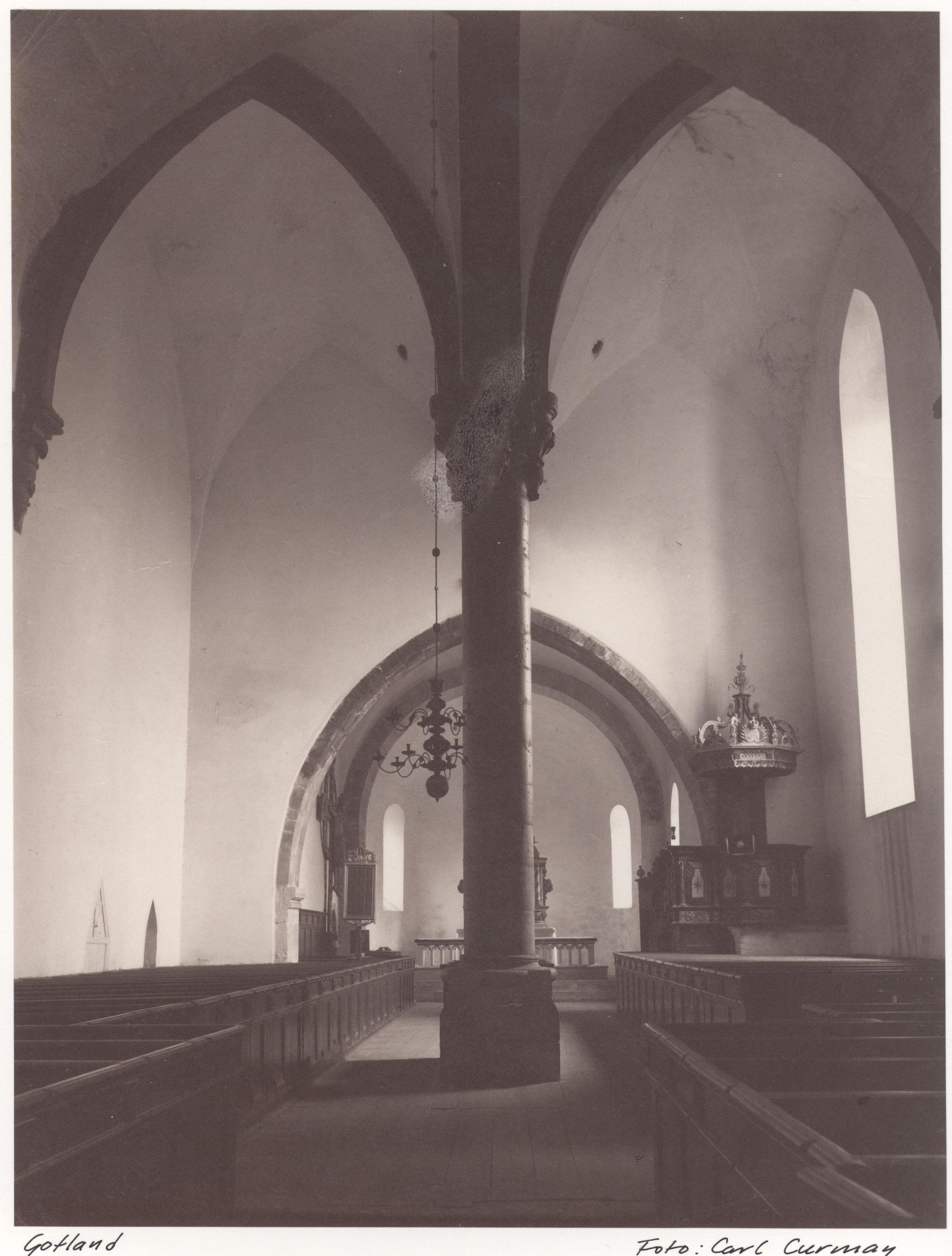 Carl Curman, Stånga kyrka