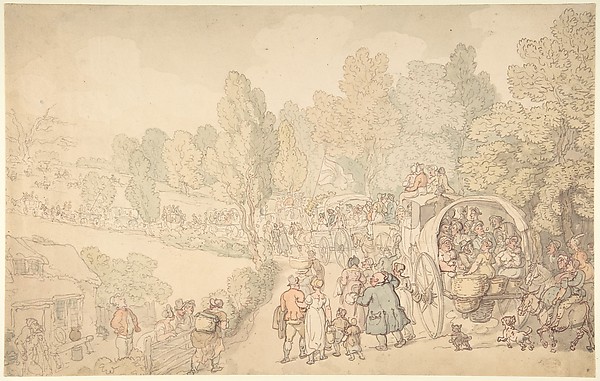 Thomas Rowlandson, Fairlop Fair, Essex
