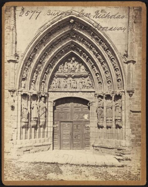Francis Frith, Burgos San Nicholas Doorway