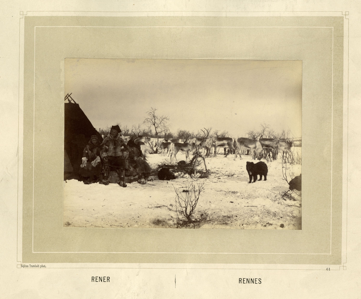 Sophus Tromholt, Billeder fra Lappernes Land/Tableaux du Pays des Lapons