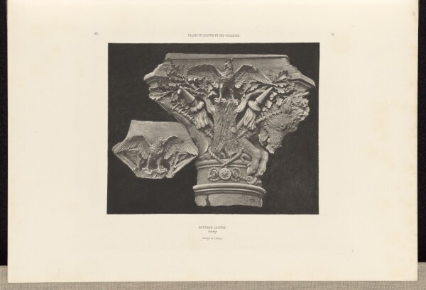 Édouard Baldus, Noveau Louvre (Manège)