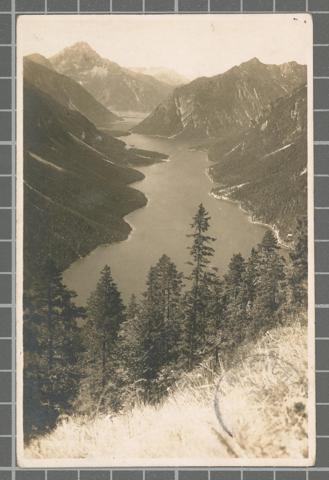 Desconegut, Unsere bayerischen Alpen. Plansee bei Linderhof-Reutte