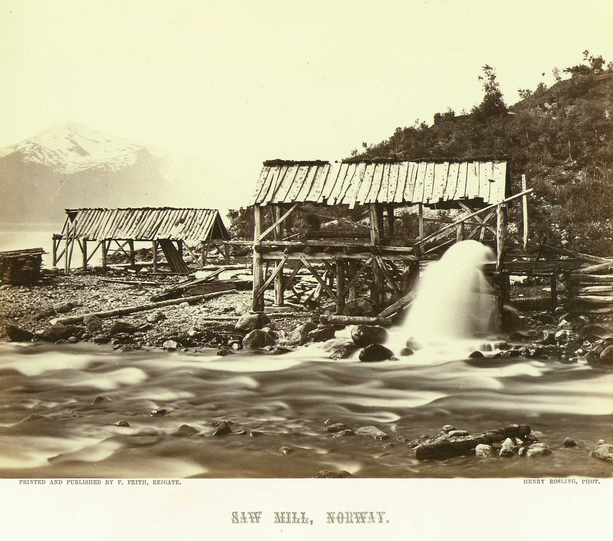 Henry Rosling, SAW MILL, NORWAY.