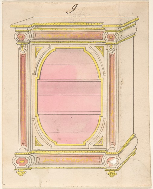 Anonymous, British, 19th century, Cabinet Design