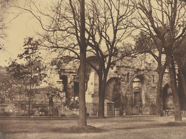 Édouard Baldus, Nimes. Temple de Diane.