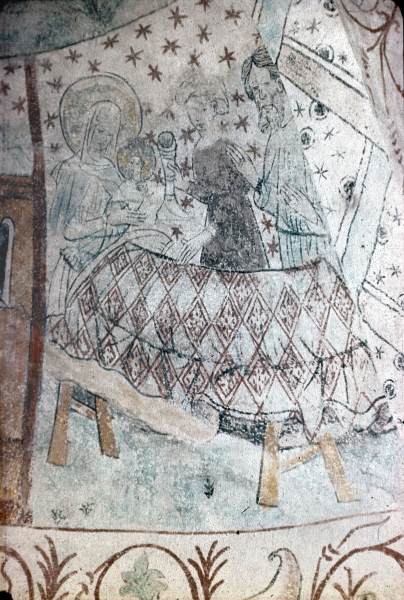 Okänd,, Lime painting in Litslena Church, Litslena parish, Uppland
