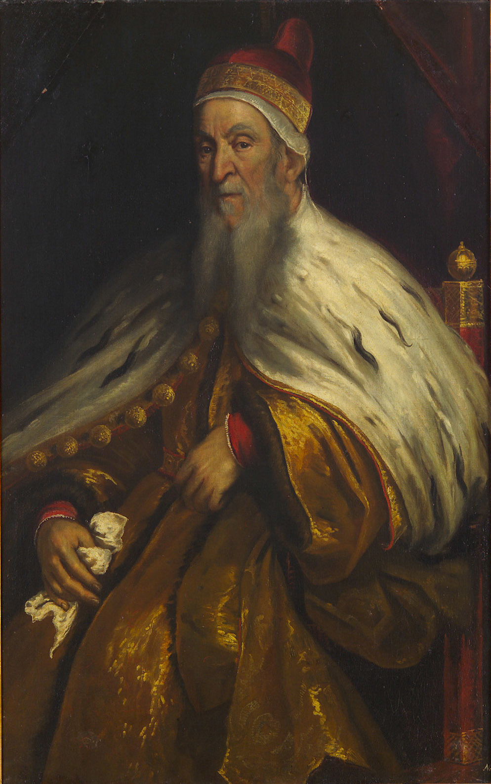 Palma il Giovane, Portrait of Niccolo da Ponte (1491-1585), Doge of Venice