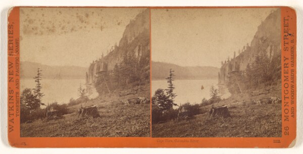 Carleton Watkins, Cape Horn, Columbia River.