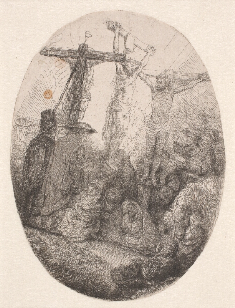 Rembrandt van Rijn, Kristus på korset