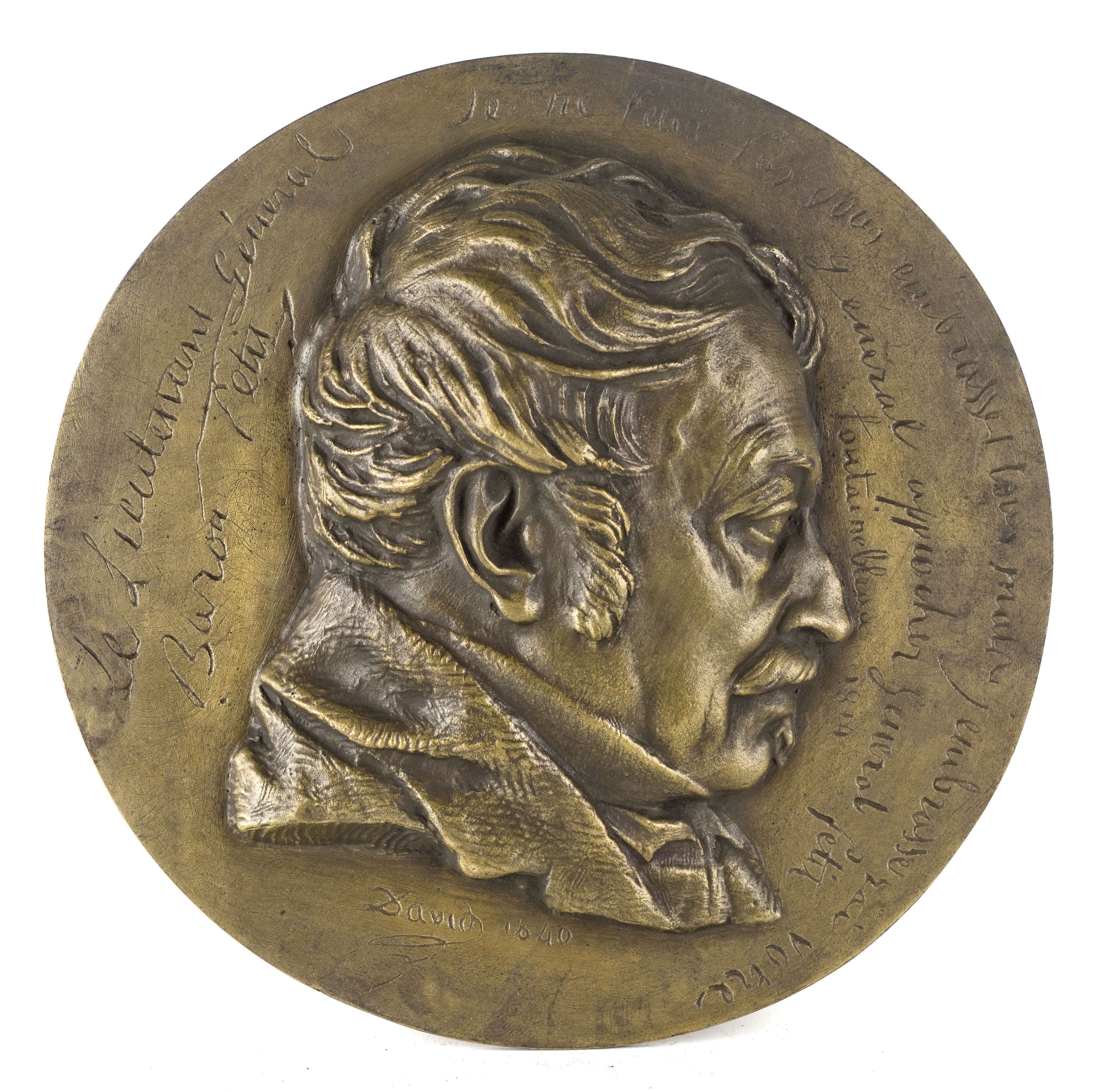 David d'Angers, Portrait de Jean-Martin, baron Petit (1772-1856), général