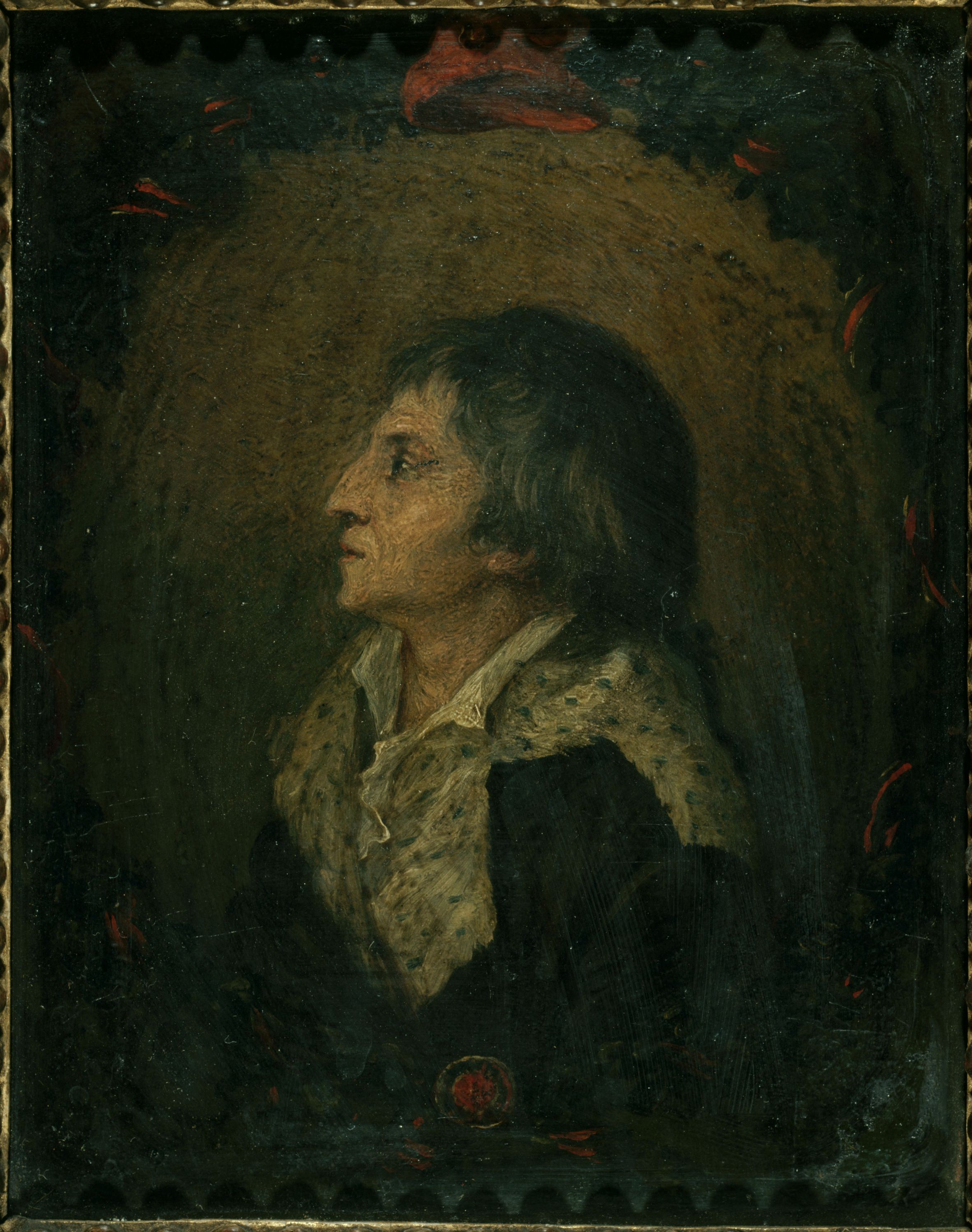 Anonyme, Portrait de Jean-Paul Marat (1743-1793), publiciste et homme politique.
