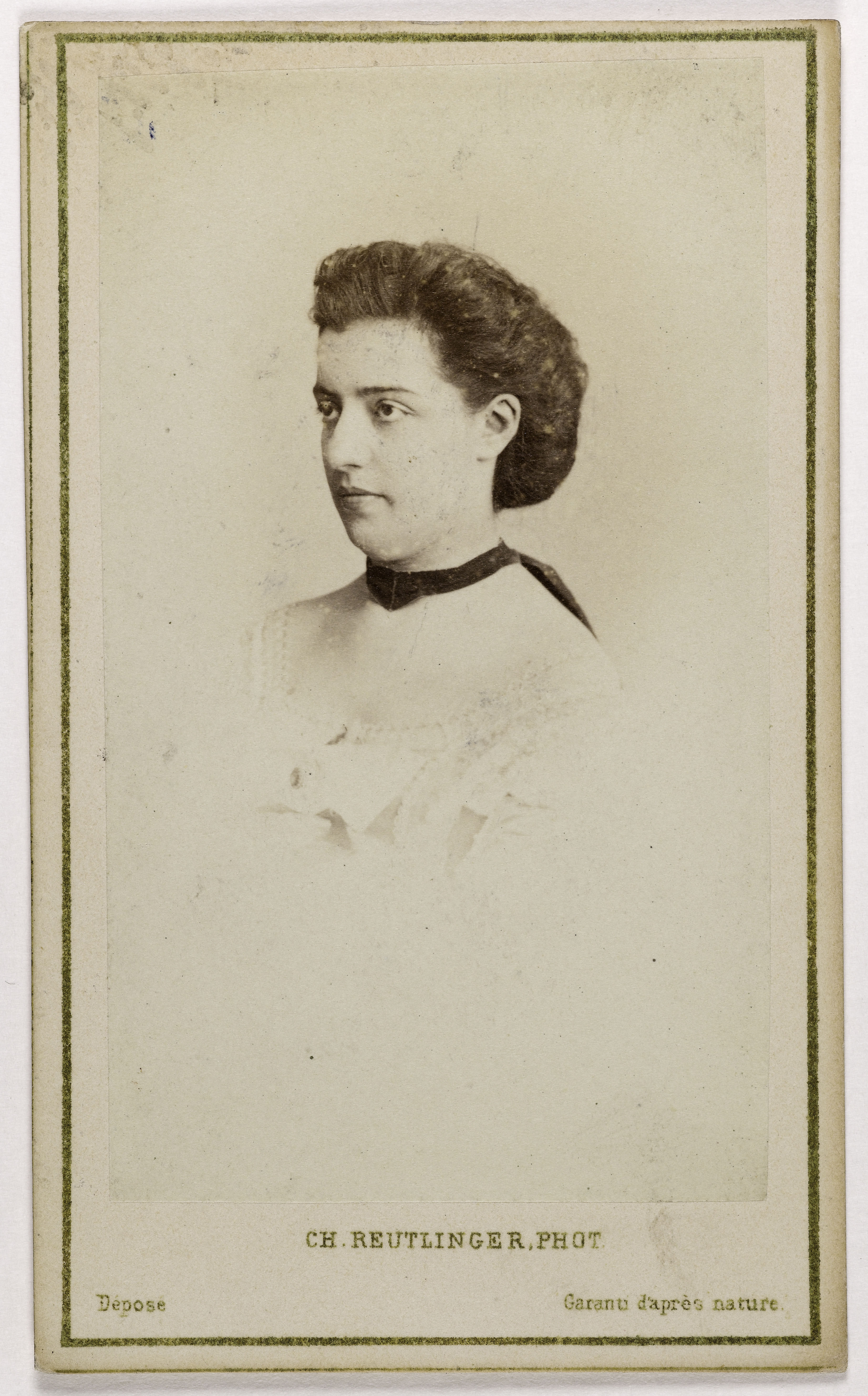 Charles Reutlinger, Portrait de Bianca (Blanche ou Céline Boissard, dite), (1840-1902), (actrice)