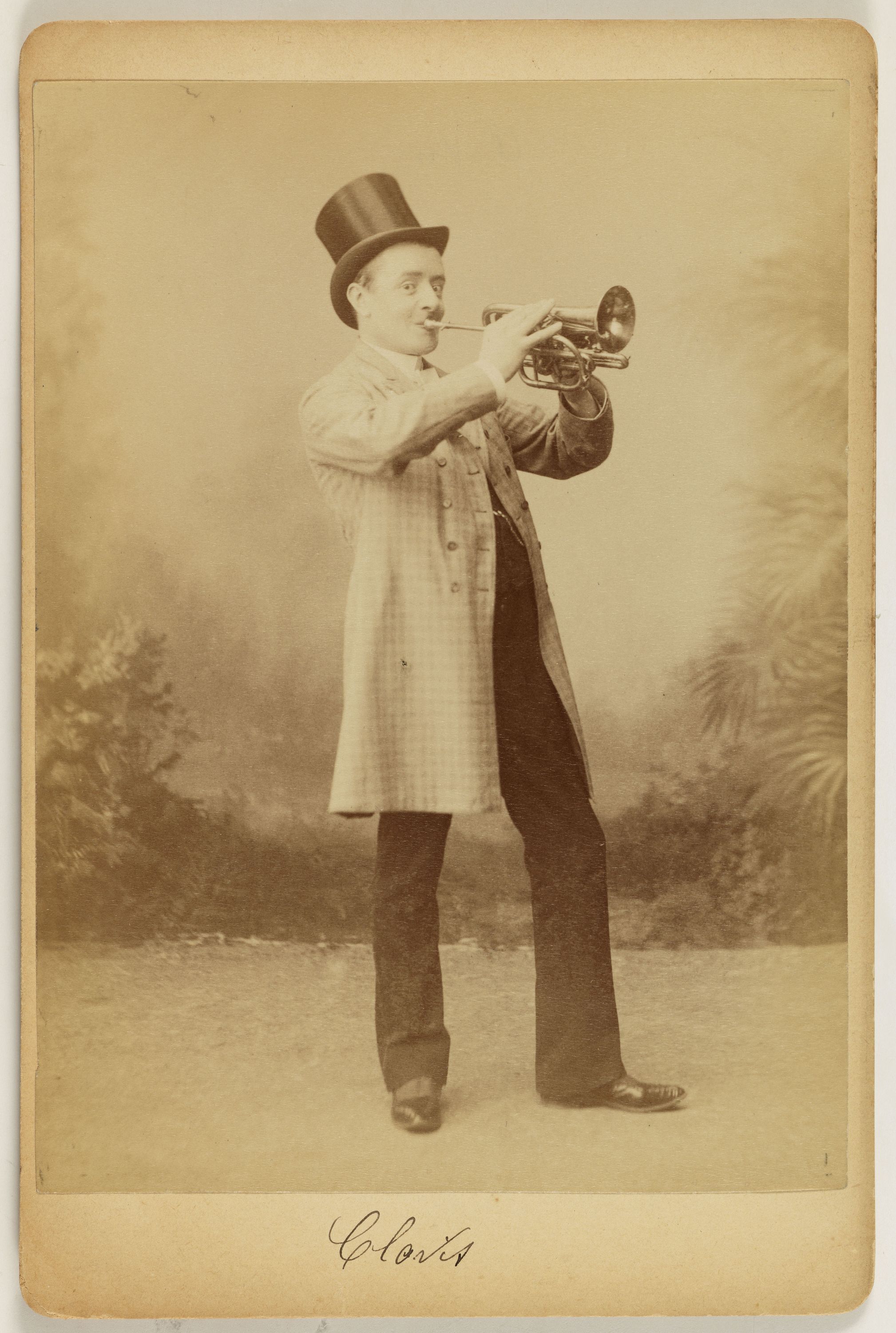 Anonyme, Portrait de Clovis, clown