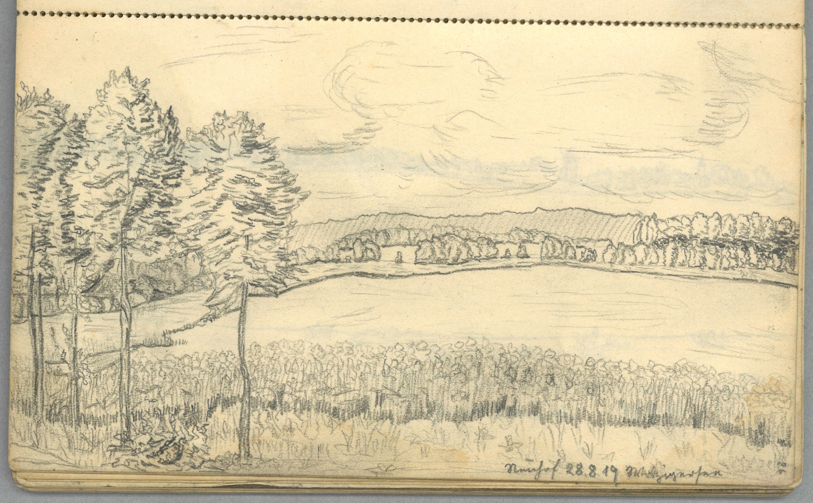 Margarete Wendel, Wolziger See