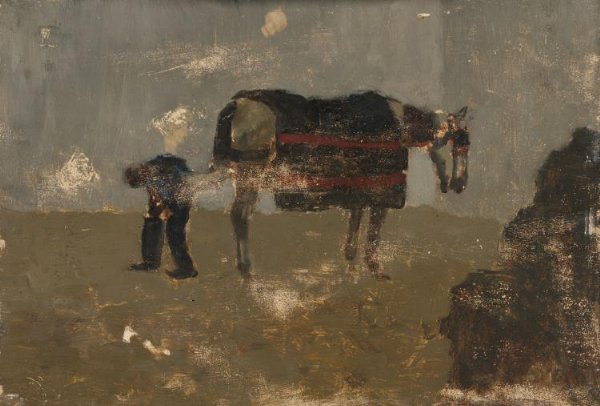 George Hendrik Breitner, Blacksmith with Gray