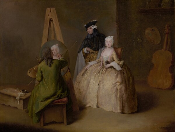Pietro Longhi, The Painter in His Studio
