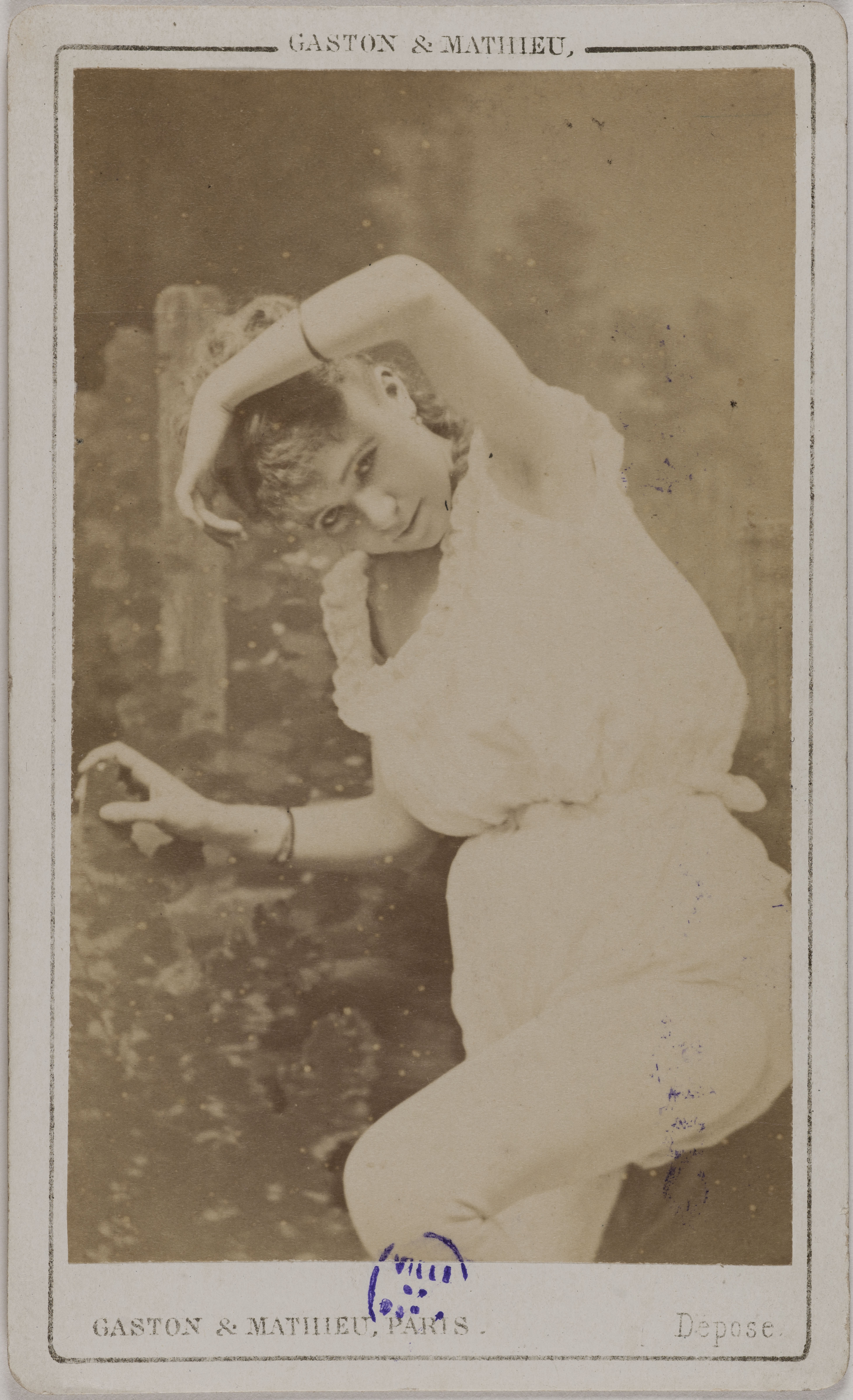 Gaston & Mathieu, Portrait d'Antony (danseuse)