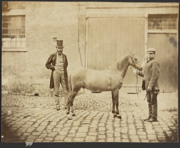 Unknown, [Two Men and a Horse]