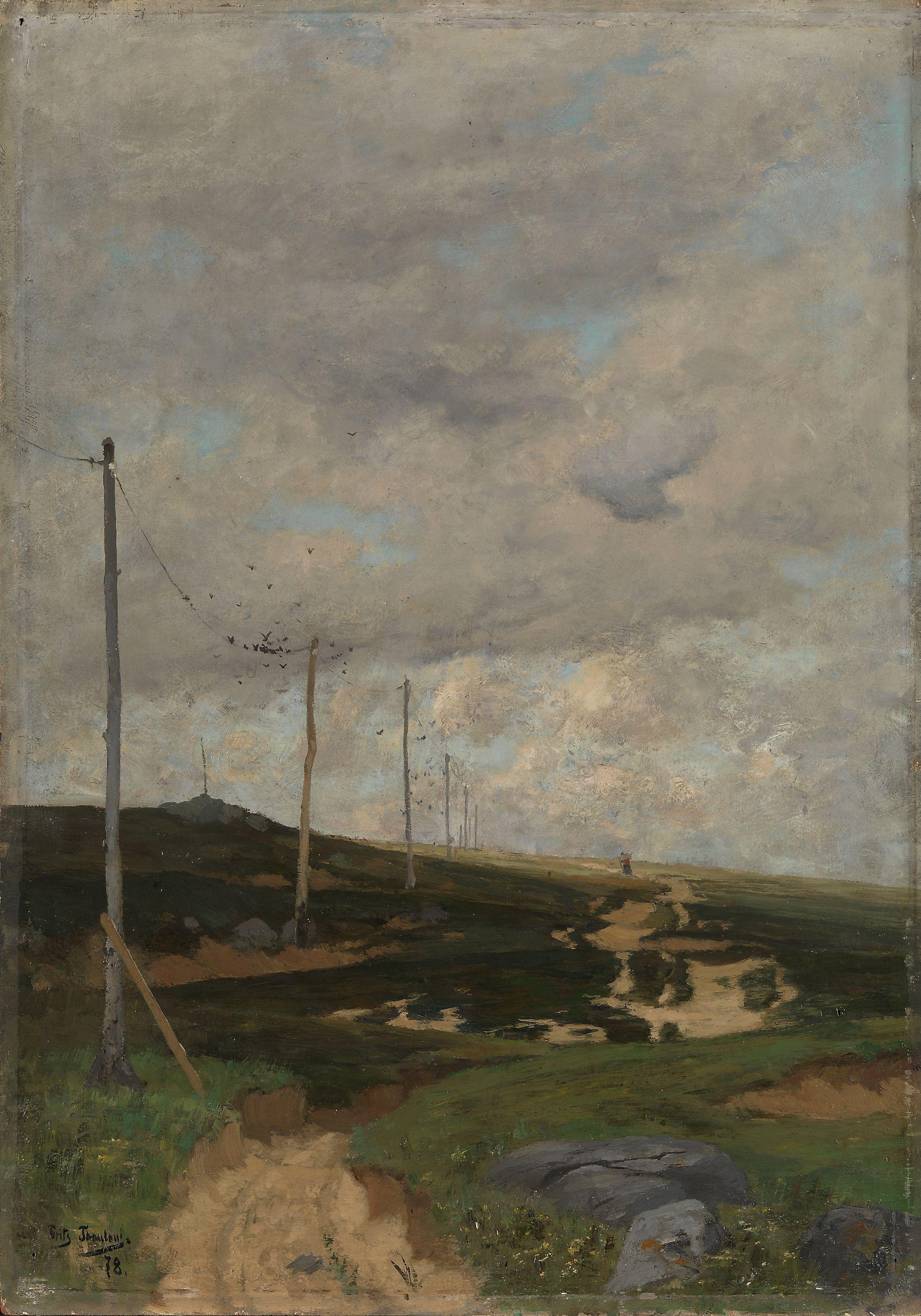 Frits Thaulow, View from Jæren